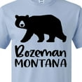 thumbnail image 4 of Inktastic Bozeman, Montana Black Bear Silhouette T-Shirt, 4 of 5