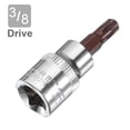 thumbnail image 4 of Uxcell 2Pcs 3/8-Inch Drive T35 Torx Bit Socket, S2 Steel, 4 of 6