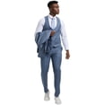 thumbnail image 2 of A. Smith Clothiers Hybrid Fit 3-Piece Men’s Suit Jacket and Pant Set, 2 of 3