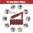 Da Sander Adapter DIY Woodworking Drill Sander Set, 1 Set with Rubber Drum, Spindle ...