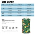 thumbnail image 6 of Bixox Men's Vegan Printed Shirt Sleeveless Fitness Tank Top-Large, 6 of 7