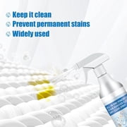 Hzgobj Vanish Stain Removal Spray,Dry Cleaning Laundry Stain Eliminator for Clothes Upholstery and Car Seats,Powerful Yet Gentle Fabric Protection,Quick Stain Removal for Home and Travel Use-white