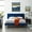 Navy, variant on Modway Julia Queen Biscuit Tufted Performance Velvet Platform Bed in Teal