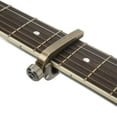 thumbnail image 4 of Mini Metal Capo, Multifunctional Easy To Install Compact Size Electric Guitar Capo  For Stringed Instruments Antique Brass, 4 of 8