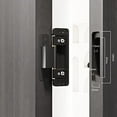thumbnail image 4 of Mengshi Hidden Door Hinges: Ultra-Thin Invisible Hinges for Heavy-Duty Secret Doors (2 Hinges, Black), 4 of 8
