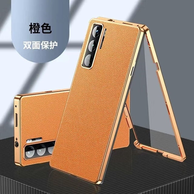 360 Full Case For Red Magic 9 Pro Case Tempered Glass Leather Cover For Nubia RedMagic 9 Pro Plus Double Sided Protection Bumper