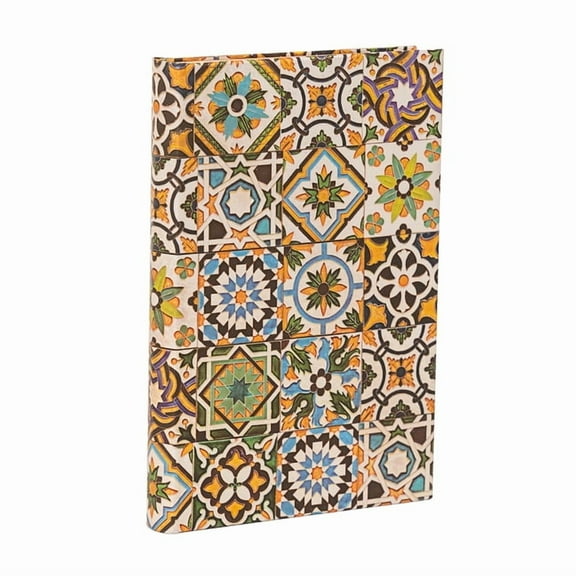 Porto Mini Hardcover Address Book, 128pg, 120gsm by Paperblanks (Portuguese Tiles), (Hardcover)