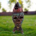 thumbnail image 1 of Decoración de ojiva nuclear oxidada de resina artesanía única espeluznante para Halloween oficina en casa Hugtrwg Para estrenar, 1 of 7