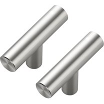 30-Pack 2in Brushed Nickel Cabinet Knobs - Silver Pulls for Kitchen Cabinets and Dressers Brushed Nickel 30 Pack