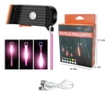 thumbnail image 2 of Bike Tail Light LED Bicycle Rear Light Night Bright Safe Lamp Waterproof Flash orange, 2 of 9