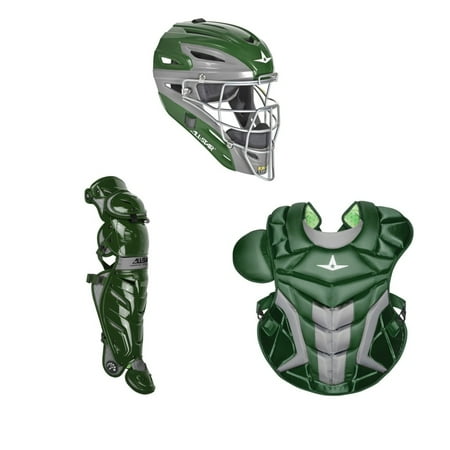 - All Star Adult System7 Axis CKPRO1X Pro Catchers Gear Set Dark Green