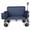 Blue, variant on 500lbs Heavy Duty 3-in-1 Convertible Wagon with Double-Seater Bench Mode, Detachable Insulated Cooler Bag, 180l Capacity Steel Frame Utility Cart, All-Terrain Wheels for Outdoor Events, Purple