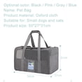 thumbnail image 3 of Bolsa portátil para mascotas, bolsa transpirable para mascotas, bolsa para exteriores, bolsa de hombro, 3 of 8
