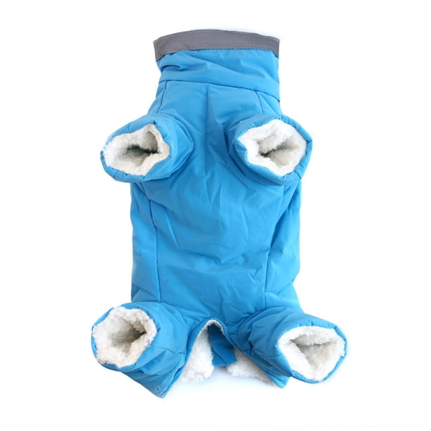 Fiudx Abrigo de Invierno para Perro, Chaqueta Acolchada con Forro Polar, Diseño Reflectante de Seguridad, Mantiene Abrigado a Tu Mascota, Interior Cómodo y Suave, Ideal para Actividades Al Aire Libre