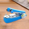 thumbnail image 6 of Manual Mini Sewing Machine, Handy Sewer Handysewer Portable Sewing Machine Handheld Sewing Machine Manual Clothes Fabric Pocket Mending Tool for DIY Clothing Curtain Fabric (Blue), 6 of 9