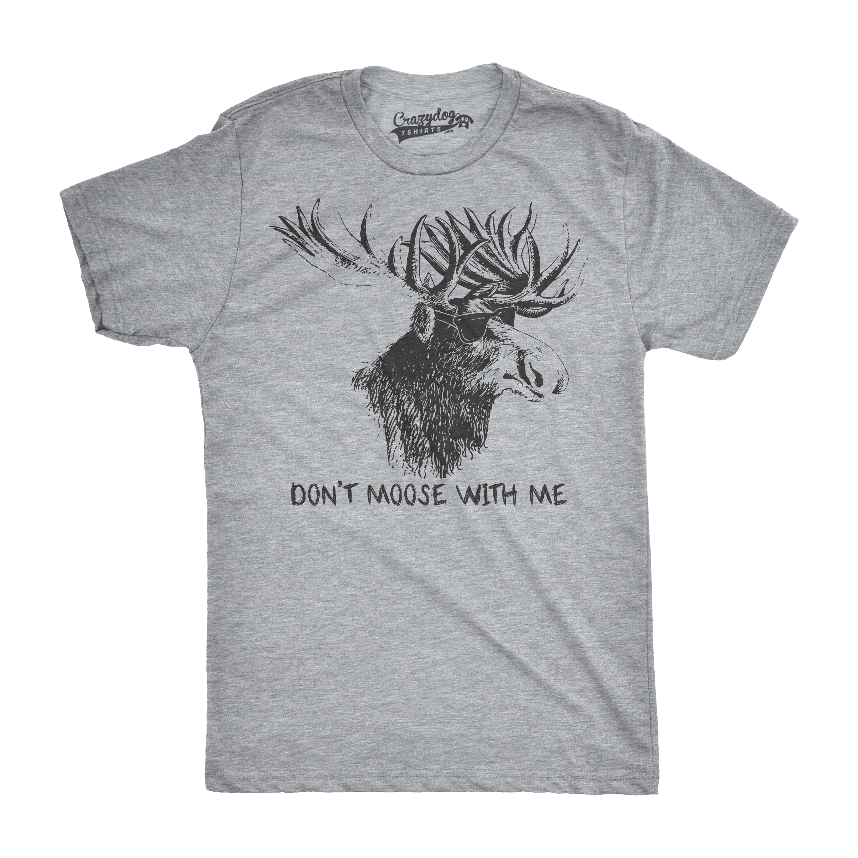 Moose Rider Mens Premium Tanks Tops T-shirt