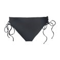 thumbnail image 2 of Tavik Womens Bebe Lace Up Sides Bikini Swim Bottom black S, 2 of 2