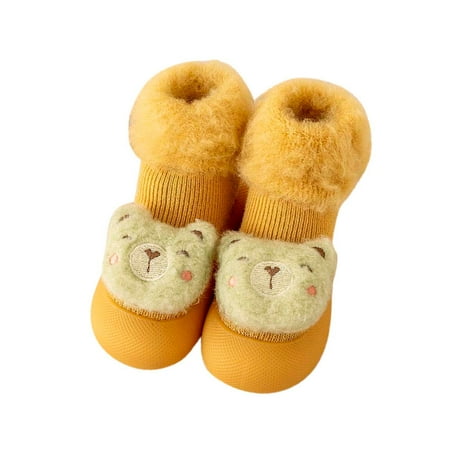

Youmylove Autumn Winter Comfortable Baby Toddler Shoes Cute Cartoon Children Cotton Warm Breathable Soft Lightweight Non-Slip Floor Sneakers Zapatos