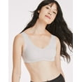 thumbnail image 4 of Hanes Ultimate Ultra Light Comfort Women's Wireless Bra Gloss XS, 4 of 8