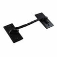 thumbnail image 4 of Renovators Supply Hook and Eye Latch 6.5" Black Wrought Iron Door Lock Latch / Gate Latch w/Screws, 4 of 11
