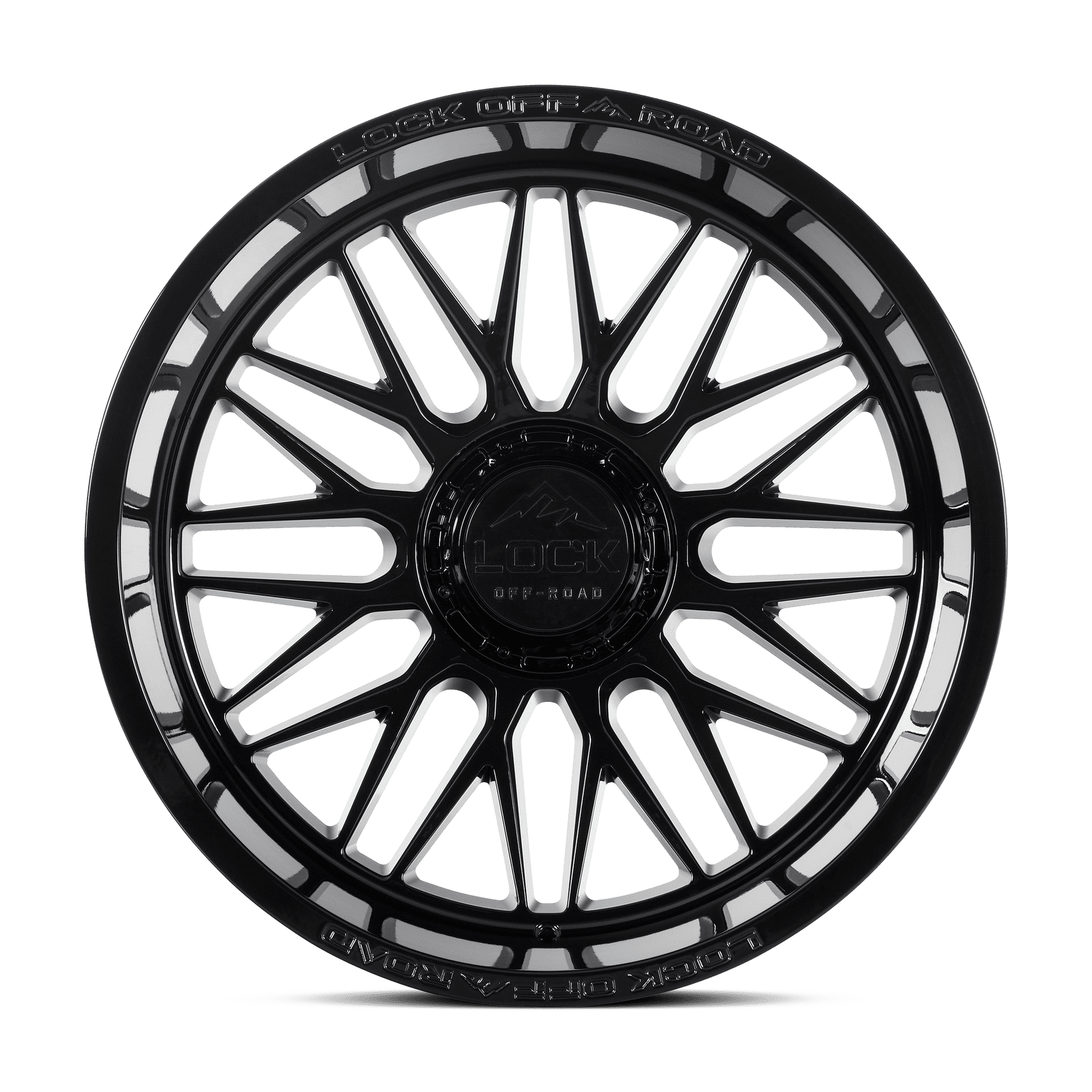 Lock Off-Road Lock Extreme Apex Gloss Black 9-20