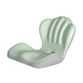 thumbnail image 3 of Cojín asiento y respaldo espuma viscoelástica, transpirable, con funda extraíble, , ergonómico para sillas oficina y para conductores Verde grisáceo, 3 of 8