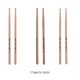 thumbnail image 4 of Baquetas para batería de madera de fresno, tamaño 5A, versátiles y duraderas, ideales para múltiples estilos musicales., 4 of 6