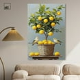thumbnail image 3 of Lemon Orchard Duet Canvas Lemon Wall Art by Art Remedy, Gallery Wrapped, 36" x 54", 3 of 7