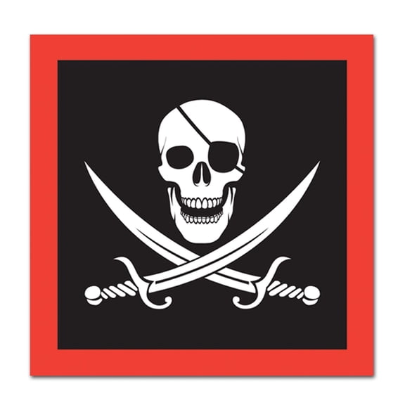 192 Pack Bulk Pirate Party Luncheon Napkins