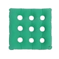 thumbnail image 1 of Yuarrent Waffle Cojín Inflable Lavable Ligero Dispersando la Presión Transpirable Impermeable Asiento Lavadora Tren Decoración del hogar Pasto verde Yuarrent HA062771-03, 1 of 6