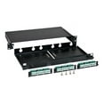 thumbnail image 3 of 36-PORT LC/LC RACKMOUNT FIBER ENCLOSURE FEED THRU PATCH PANEL 1U, 3 of 3