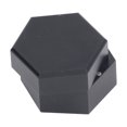 thumbnail image 1 of Mini Portable Billiard Chalk Case, Hexagonal Pool Cue Chalk Box Holder Billiard Accessories, 1 of 8