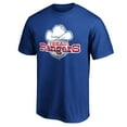thumbnail image 2 of Men's Royal Texas Rangers Cooperstown Collection Forbes Team Logo T-Shirt, 2 of 3