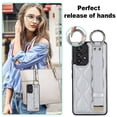 thumbnail image 5 of Funda de PU con anillo de cobertura total antideslizante para Samsung Galaxy A53 5g con pulsera, 5 of 5