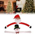 thumbnail image 4 of Christmas Tree Decorations, Old Man, Snowman Hugging The Christmas Tree, 4 of 8