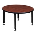 thumbnail image 3 of Regency 30 in.Round Height Adjustable Classroom Activity Table- Cherry, 3 of 5