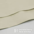 thumbnail image 7 of Tailored Bed Skirt - 18 inch Drop, Bone, Twin Bedskirt with Split Corners (Available in 14 Colors) Blissford, 7 of 7