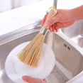 thumbnail image 2 of 2Pack Traditional Natural Bamboo Wok Brushes , Kitchen Cleaning Brush, Bamboo Kitchen pan Brush, Natural Bamboo pan Brush, Pot Brush, Pot Brush Cleaning, 2 of 4