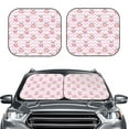 thumbnail image 2 of Sikiie Pug And Donut Print Foldable Car Windshield Sun Visor, Car Window Sunshade Suitable for Sedan, SUV and Truck Car Accessories-Large, 2 of 6