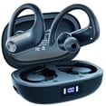 thumbnail image 1 of TREBLAB X3 Pro - Ganchos para los oídos ultra cómodos, sonido Pure-HD, graves potentes, batería de 145 H, auriculares Bluetooth resistentes al agua y al sudor, micrófonos para llamadas, auriculares in, 1 of 5