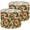 Color 3, variant on Linen Drum Lamp Shades Vintage Floral Soft Blue Green Blooms Cream 13" x 13" x 10" Lampshade for Table Lamps Floor Lamps Lamp Shade Replacement Easy Assembly Required