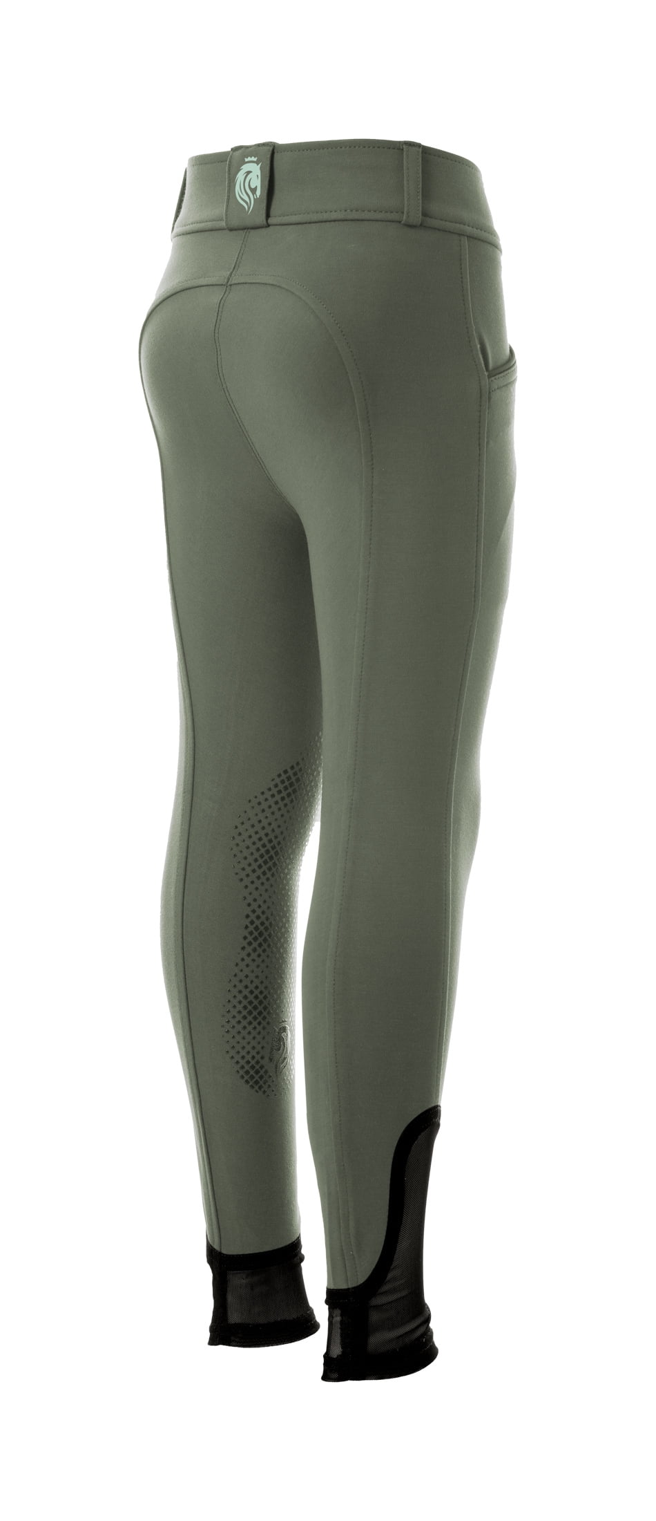Equinavia Greta Kids Premium Equestrian Riding Pants | Silicone Knee Patch Breeches
