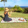 thumbnail image 6 of Yaoyar Outdoor Picnic Blanket 200*200cm Picnic Mat Extra Large Camping Blanket Beach Blanket Foldable Waterproof Sand Mat Hiking Travel Family Concerts, 6 of 6