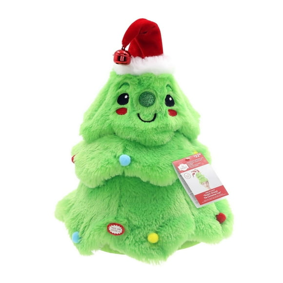 Holiday Time Singing Animated Plush Christmas Tree Hat