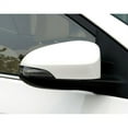 thumbnail image 4 of White Side Mirror Cover Cap ABS Primer Passenger Right Side For Toyota Corolla 2014-2019, 4 of 5