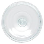 Corningware G-1C 2.5qt French White Clear Fluted Round Glass Lid (2-Pack)