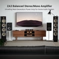 thumbnail image 2 of Amplificador Fosi Audio ZA3 Estéreo Balanceado 2.1 Canales 235W, 2 of 9
