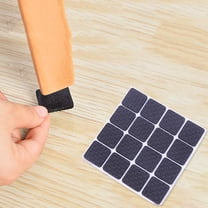 Tineasur Self Adhesive Eva Furniture Grippers Floor Protectors Black