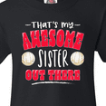 thumbnail image 4 of Inktastic That's My Awesome Sister Out There with Volleyball Youth T-Shirt, 4 of 5