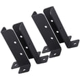 thumbnail image 4 of Miangastore 4pcs Post Base Brackets Heavy Duty Brackets Wood Fence Post Base Brackets, 4 of 8